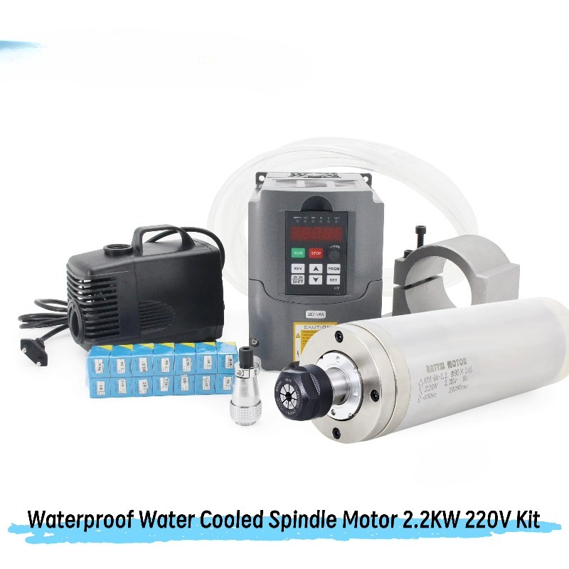 Kit de routeur CNC, moteur de  - 2.2Kw Water Cooled Spindle Kit Vfd avis et prix