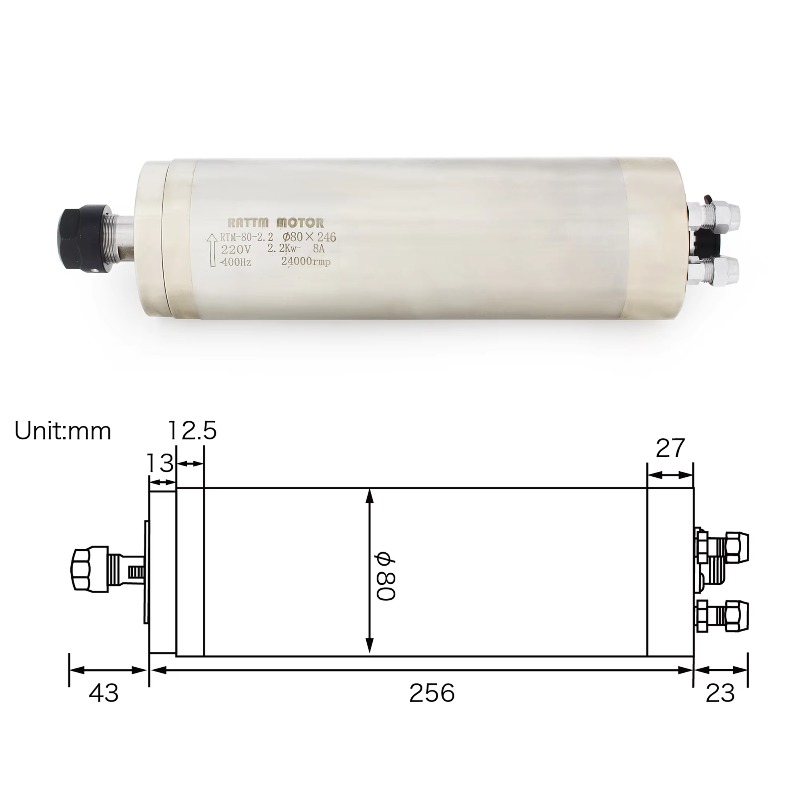 Kit de routeur CNC, moteur de  - 2.2Kw Water Cooled Spindle Kit Vfd avis et prix